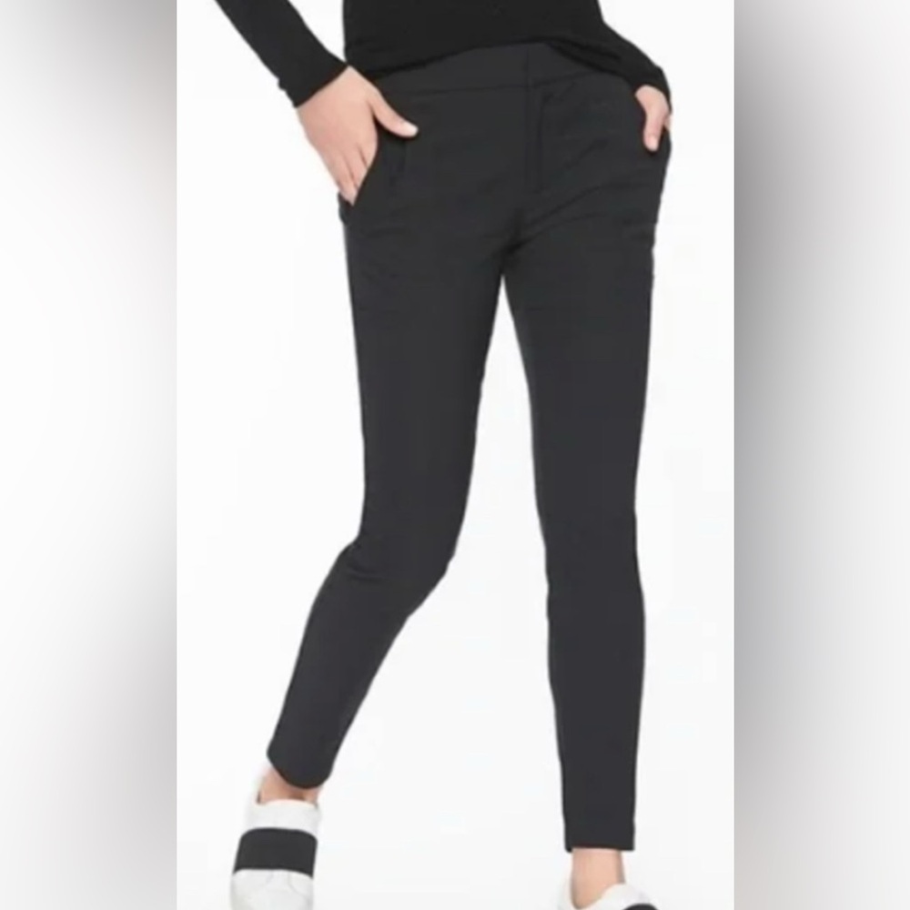 Athleta Wander Stash Skinny Pant Size 2P Black
